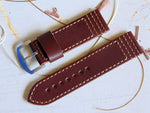 Soft Sided alligator Leather Wrist Watch Band