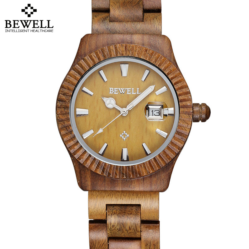 Retro Wooden Quartz Couples Lovers' Watch Time Hour relojes