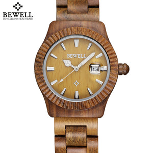 Retro Wooden Quartz Couples Lovers' Watch Time Hour relojes