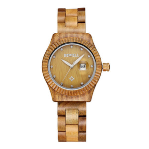 Retro Wooden Quartz Couples Lovers' Watch Time Hour relojes