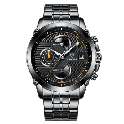 Auto Date Waterproof Watch Six-pin Chronograph Sport Man Watch Calendar Business Dress Watch Relogio