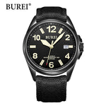 Mechanical Watches Military Digital Wristwatch Canvas Male Clock Waterproof Sapphire Automatic Watch
