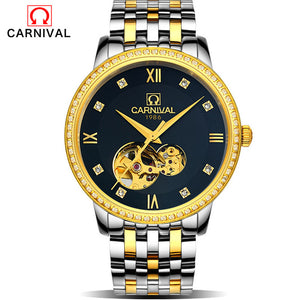 Skeleton wristwatches self-wind Wrist Watch Water resistant Relogio Masculino Luxury Fashion