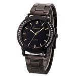 Simple Stainless Steel Analog Quartz Wrist Watch
