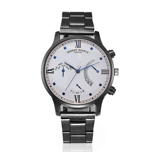 Crystal Stainless Steel Analog Quartz Wrist Watch Bracelet